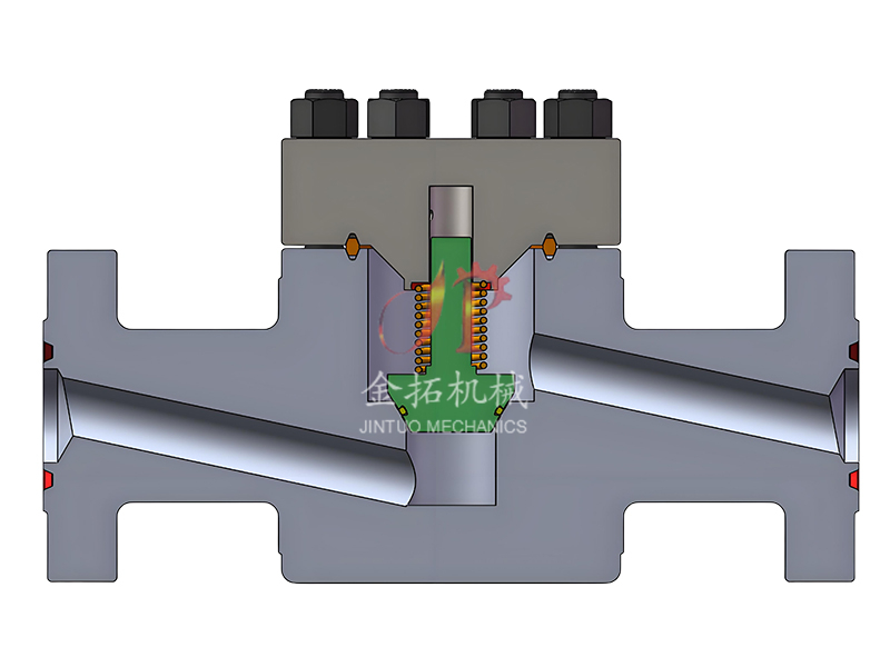 Single flow valve